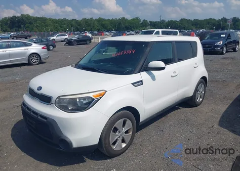2016 Kia Soul из США, поврежденный, VIN KNDJN2A27G7276632
